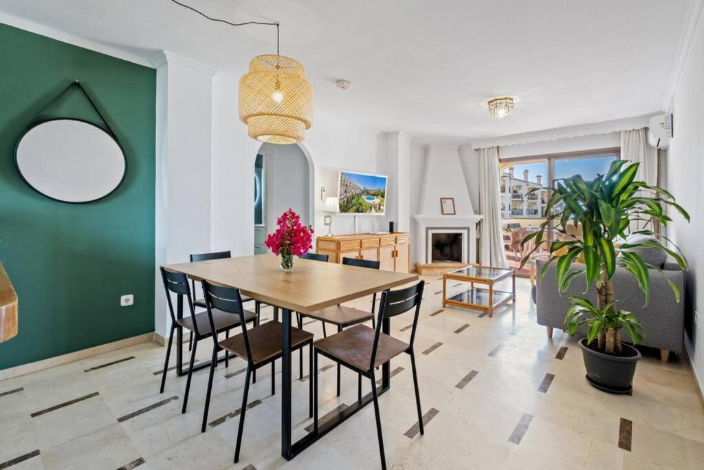 Amazing Apartment With Sea View & Big Terrace Mijas Exterior photo