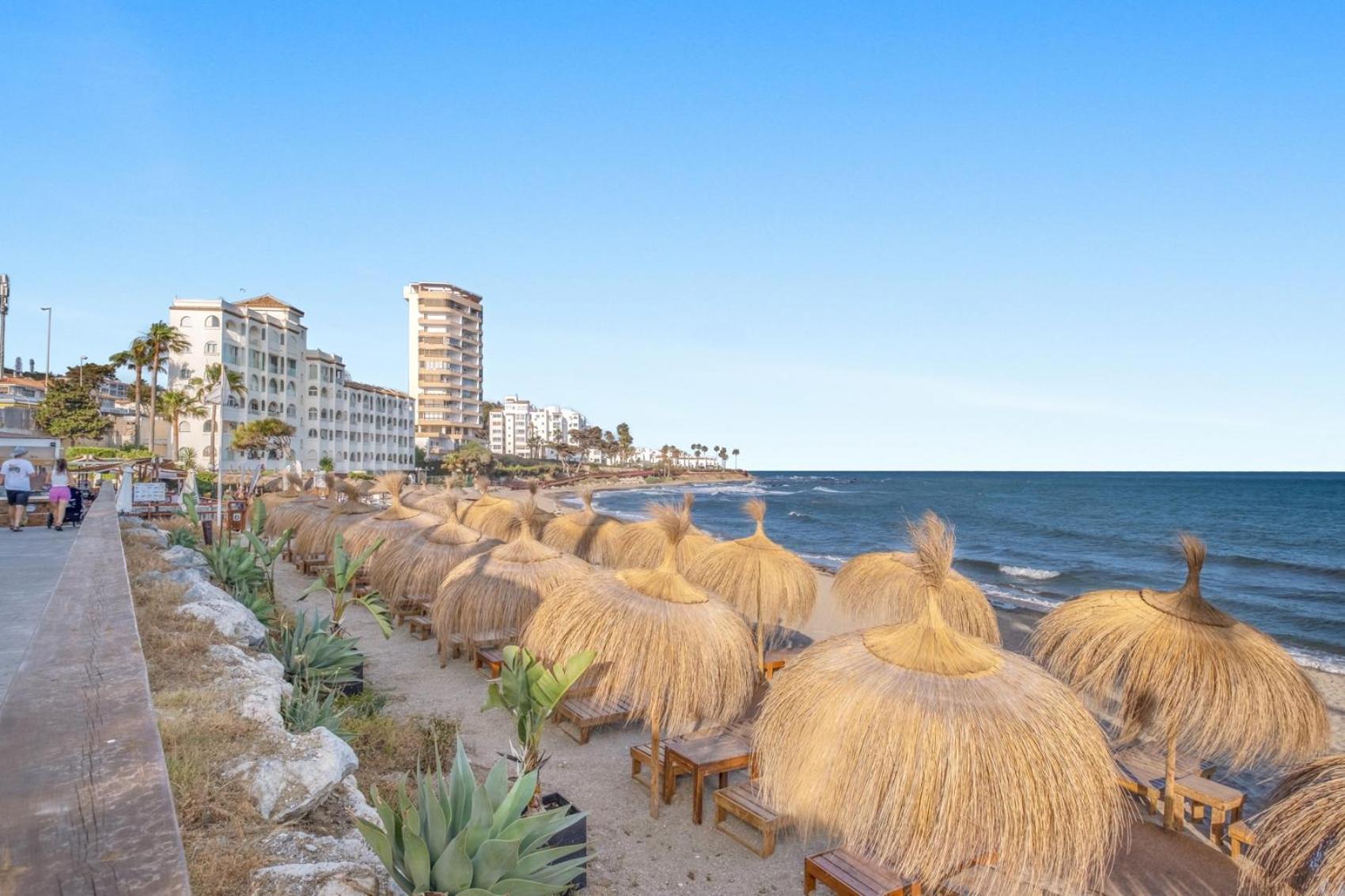 Amazing Apartment With Sea View & Big Terrace Mijas Exterior photo