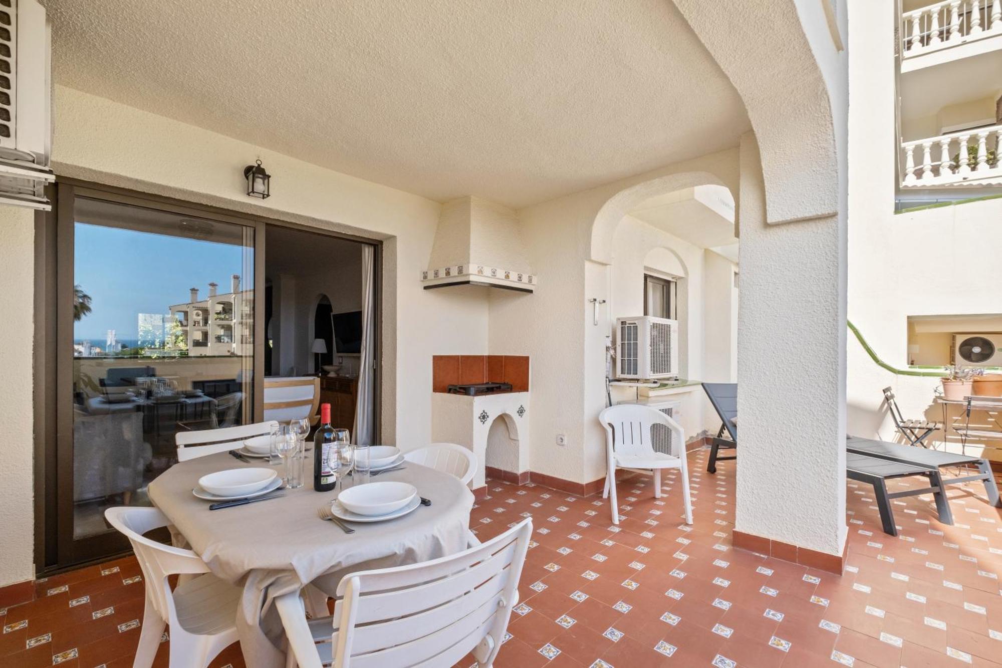 Amazing Apartment With Sea View & Big Terrace Mijas Exterior photo
